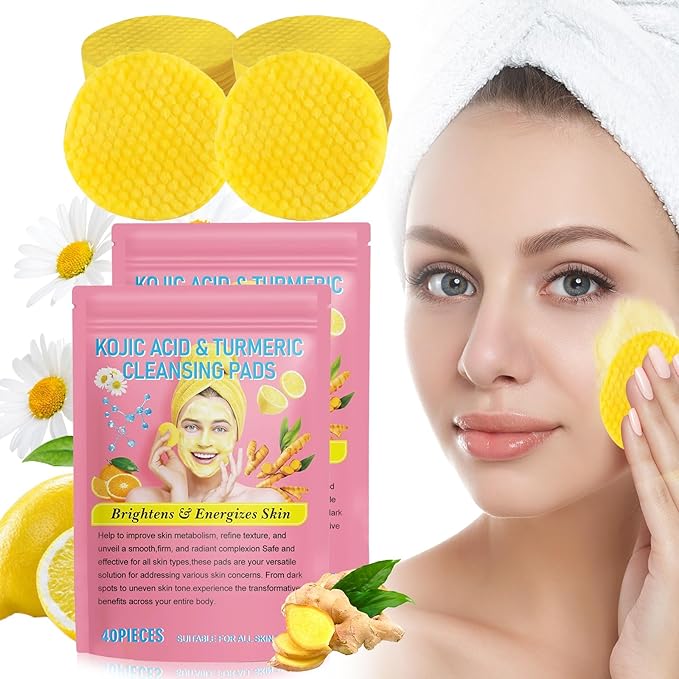 Turmeric Acid Cleaning Pads